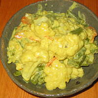 Warzywne curry z jogurtem