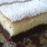 Sernik na francuskim kruchym cieście