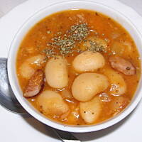 Fasolka  po bretońsku z szybkowaru