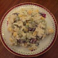 Sałatka ryżowa błyskawiczna