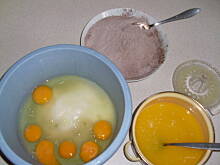 Fot. Dorotaxx, Ciasto z serem i brzoskwiniami