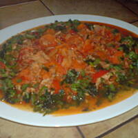 Wedzona makrela po rybacku