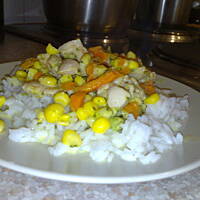 Potrawka z piersi kurczaka