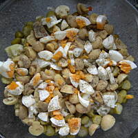 Salatka z matjasow - od Grazynki