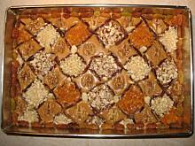 Fot. Patrycja0, Mazurek migdałowy z kajmakiem