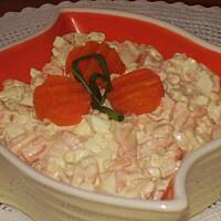 Sałatka marchew z cebulą