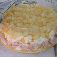 Sałatka  6-cio warstwowa