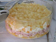 Fot. ilka76, Sałatka  6-cio warstwowa