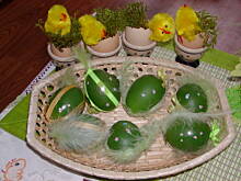 Fot. maggab3, pomysł na jajka wielkanocne