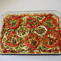 Zapiekanka  -  jak  pizza