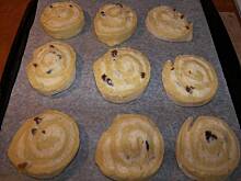 Fot. Aniula27, Drożdżowe ślimaczki z budyniem