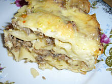 Fot. niebieska-różyczka, Zapiekanka z makaronem wg Różyczki