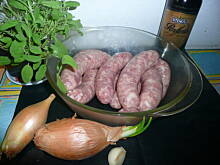 Fot. Jarka, Biała kiełbasa i piwo