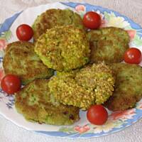 Zielone Kotleciki wegetariańskie