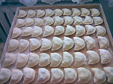 Fot. mlena, Pierogi z soczewicą i mięsem