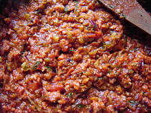 Fot. eNka, Bakłażan faszerowany i wariacje na jego temat