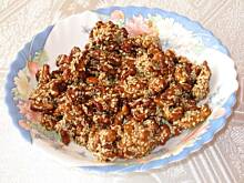 Fot. Patrycja0, Orzeszki w miodzie i sezamie do chrupania