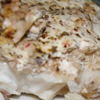 Ryba w fetowo- orzechowej skorupce