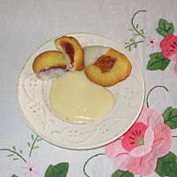 Ciastka malinowo-maślane z kremem budyniowym