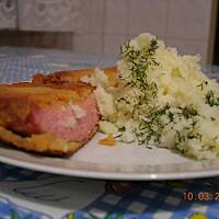 Mortadela w cieście