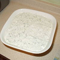 Mój sos czosnkowy do pizzy zapiekanek