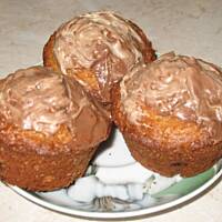 MUFFINKI z masłem orzechowym i snickersem