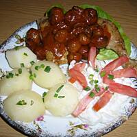 Udka z patelni  w  sosie wg Rózyczki