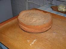 Fot. katarzyna24, Biszkopt masa śmietanowa i owoce z galaretkami