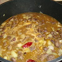 Gulasz madziarski - wołowy