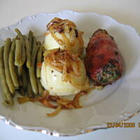 Mielone wałeczki w szynce