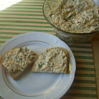 Pasta kanapkowa serowa