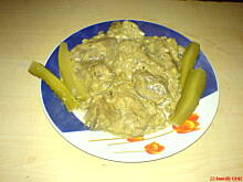 Fot. malinka16, Wątróbka w sosie musztardowym