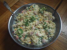 Fot. Maja1003, Sałatka z makaronu ryżowego z warzywami - PYSZNA I SZYBKA