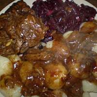 Karkóweczka w sosie musztardowo-chlebowym DUSZONA