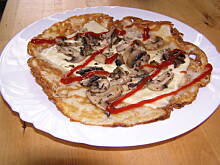 Fot. magdah18, Naleśniki z pieczarkami palce lizać