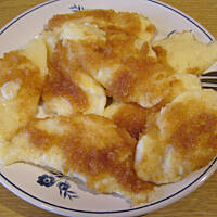 Kluseczki śmietankowe kładzione Różyczki