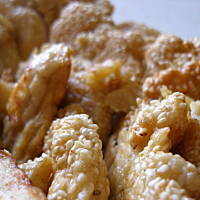 kurczak w cieście z sezamem