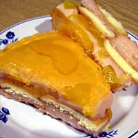 Torcik brzoskwiniowy Różyczki szybki