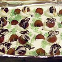 Ciasto winogronowe Różyczki