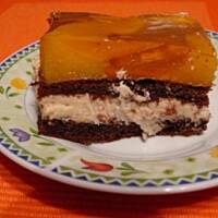 Biszkopt z chałwą od Malibu