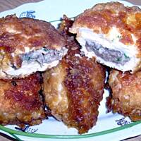 Roladki drobiowe w skorupce Corn Flakes