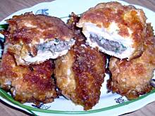 Fot. niebieska-różyczka, Roladki drobiowe w skorupce Corn Flakes