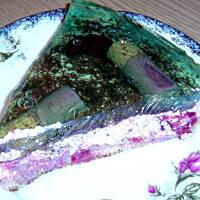 Torcik smietankowo-wiśniowy mamy