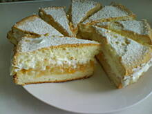 Fot. nadia, Biszkopt  z  musem  jabłkowo  -  brzoskwiniowym