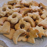 Ciasteczka  ucierane z cukrem