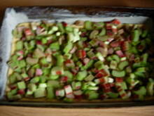 Fot. abiola, Wiosenne ciasto z rabarbarem