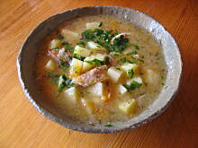 Fot. arabis, Lekkostrawna zupa ziemniakowa