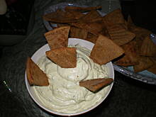 Fot. luckystar, Dip z avocado i koziego sera