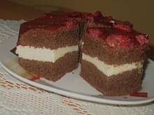 Fot. Weron!ka, Ciasto z masą budyniową i galaretką