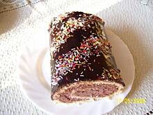 Fot. monia09081979, Rolada z kremem czekoladowym